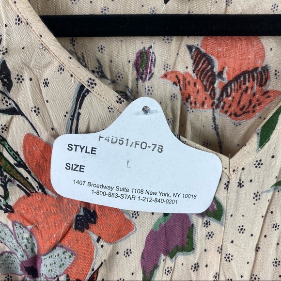 ANGIE V-Neck Flutter Sleeve Ruffle Scarf Hem Dress - Picture 14 of 16